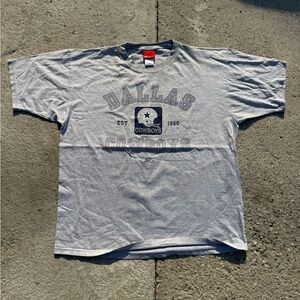 Reebok Gray Dallas Cowboys Tee